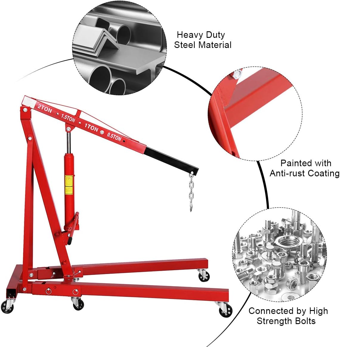 2 Ton Hydra Engine Crane.