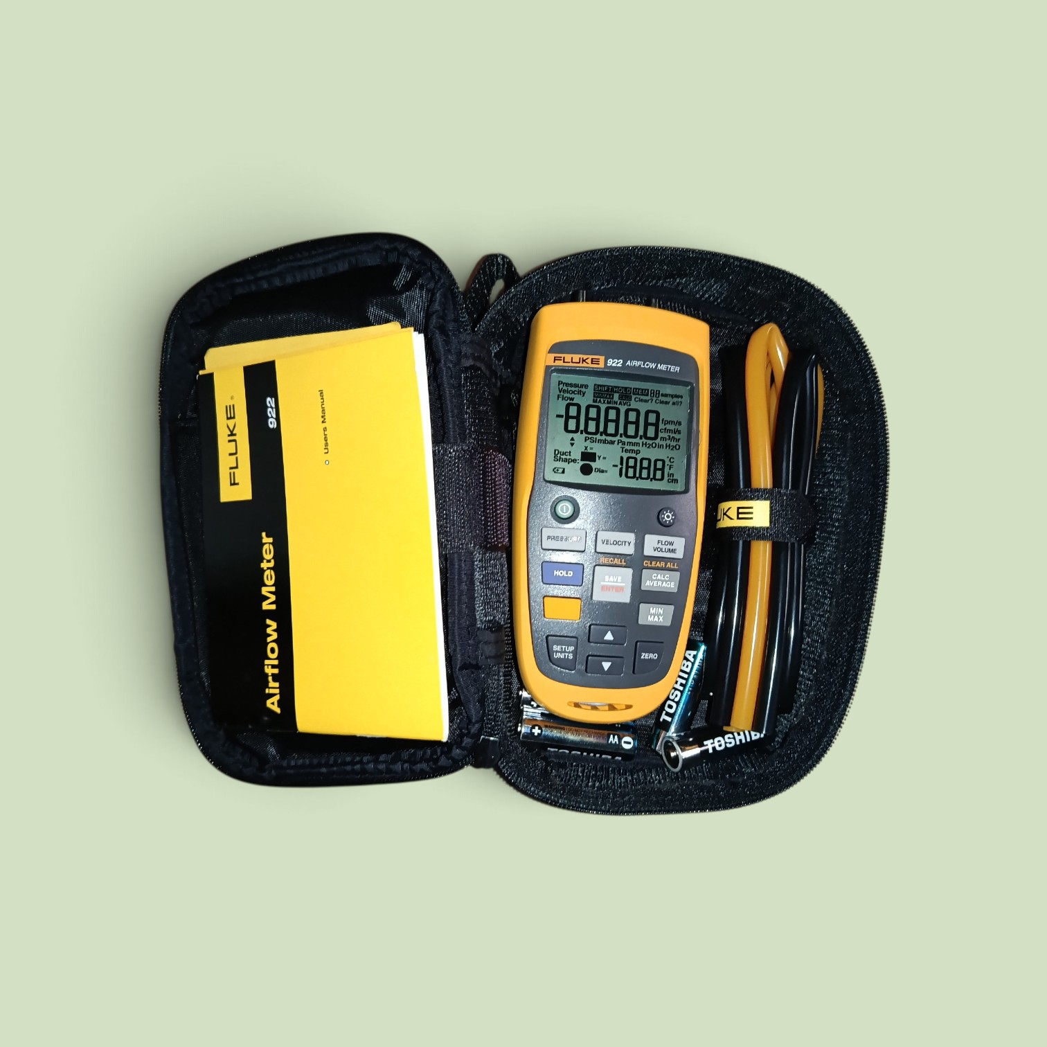 Fluke 922 Airflow Meter