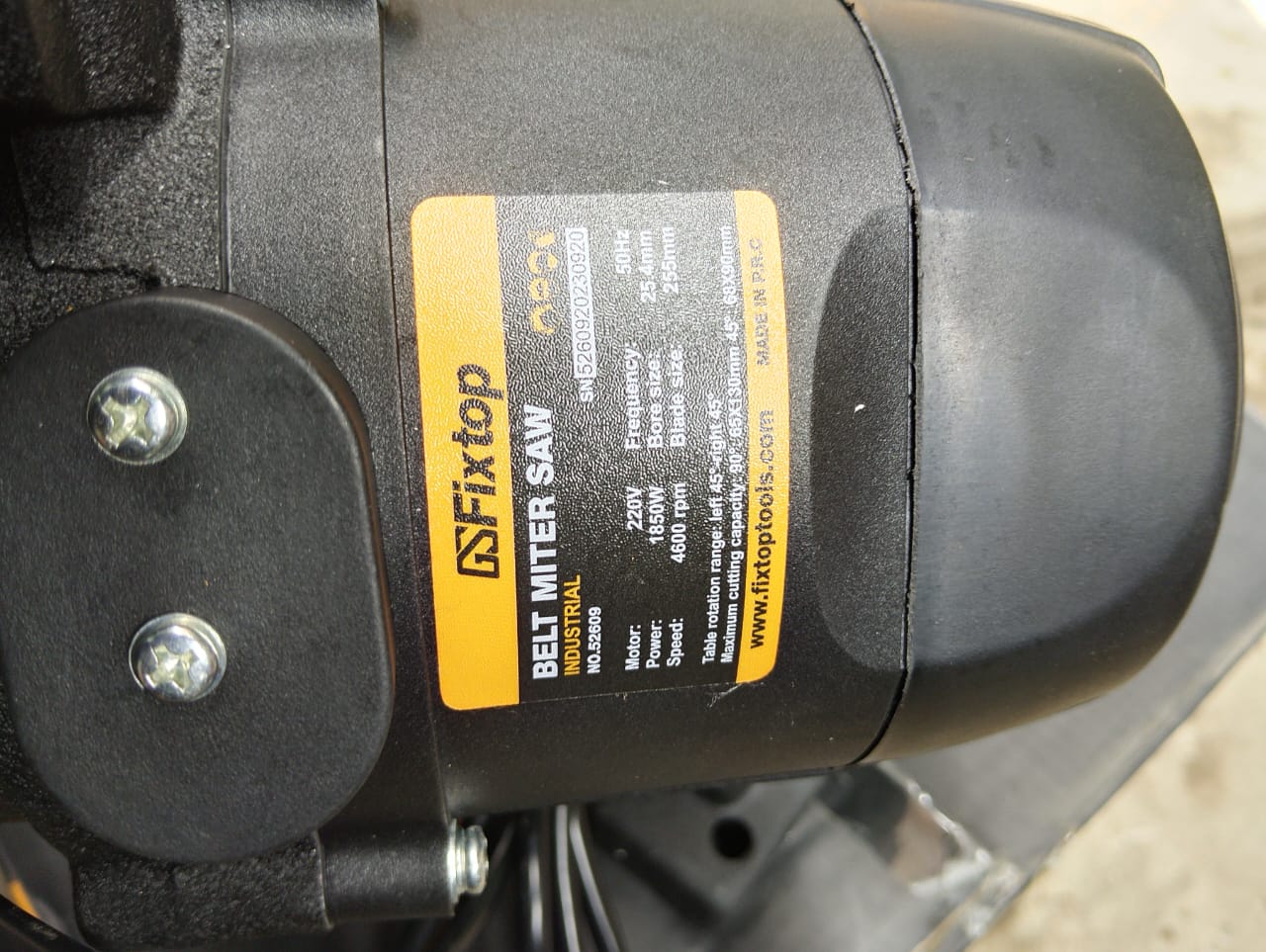 GSFixtop 10" Industrial Belt-Driven Miter Saw