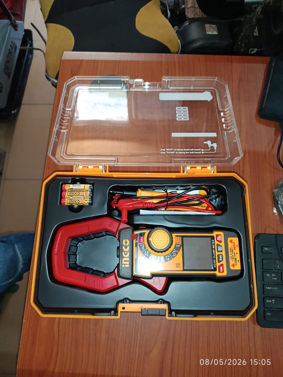 INGCO 1000A Digital AC/DC Clamp Multimeter