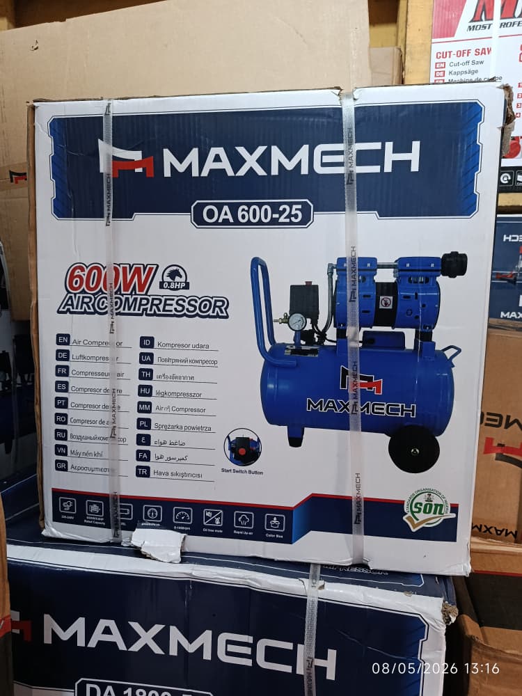 Maxmech OA 600-25 Oil-Free Air Compressor