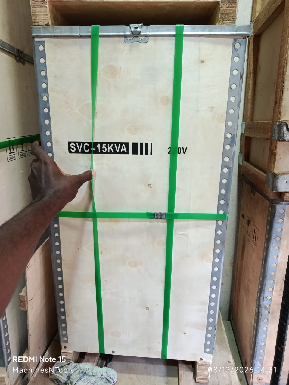Massive Power SVC-15KVA Servo Motor Control Automatic Voltage Regulator (AVR)
