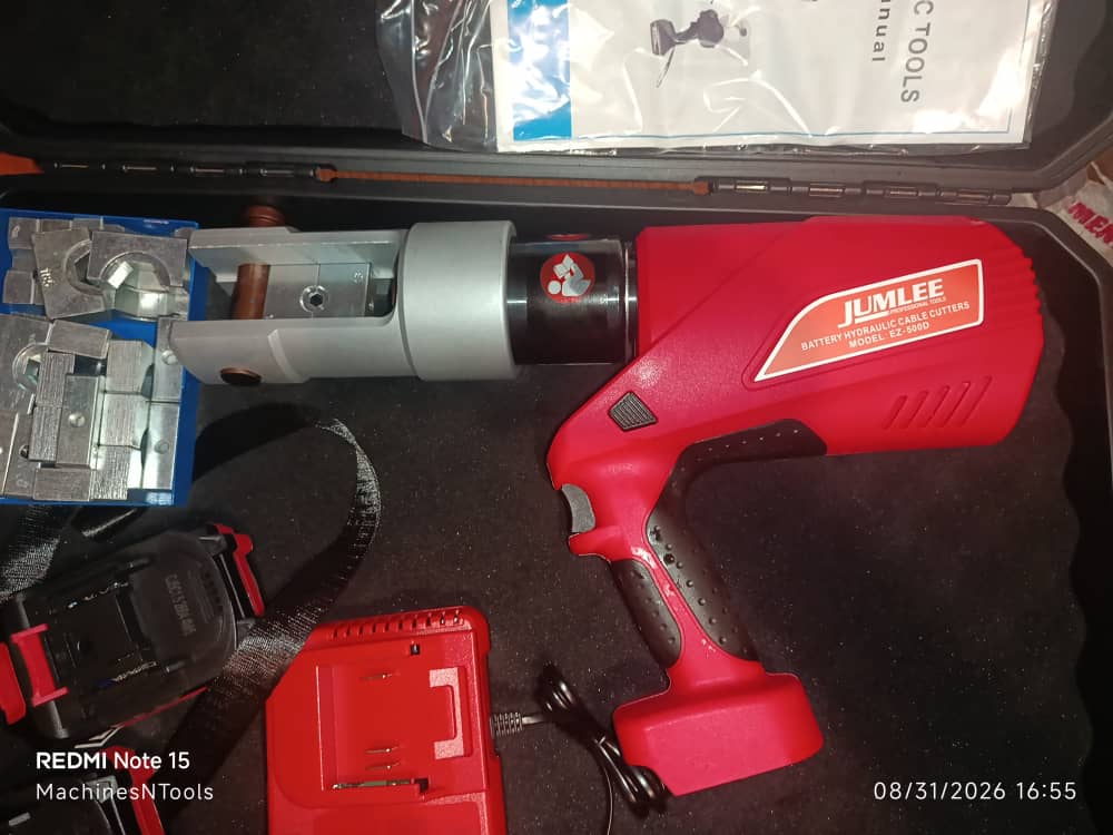 Jumlee EZ-500 Cordless Hydraulic Cable Crimping