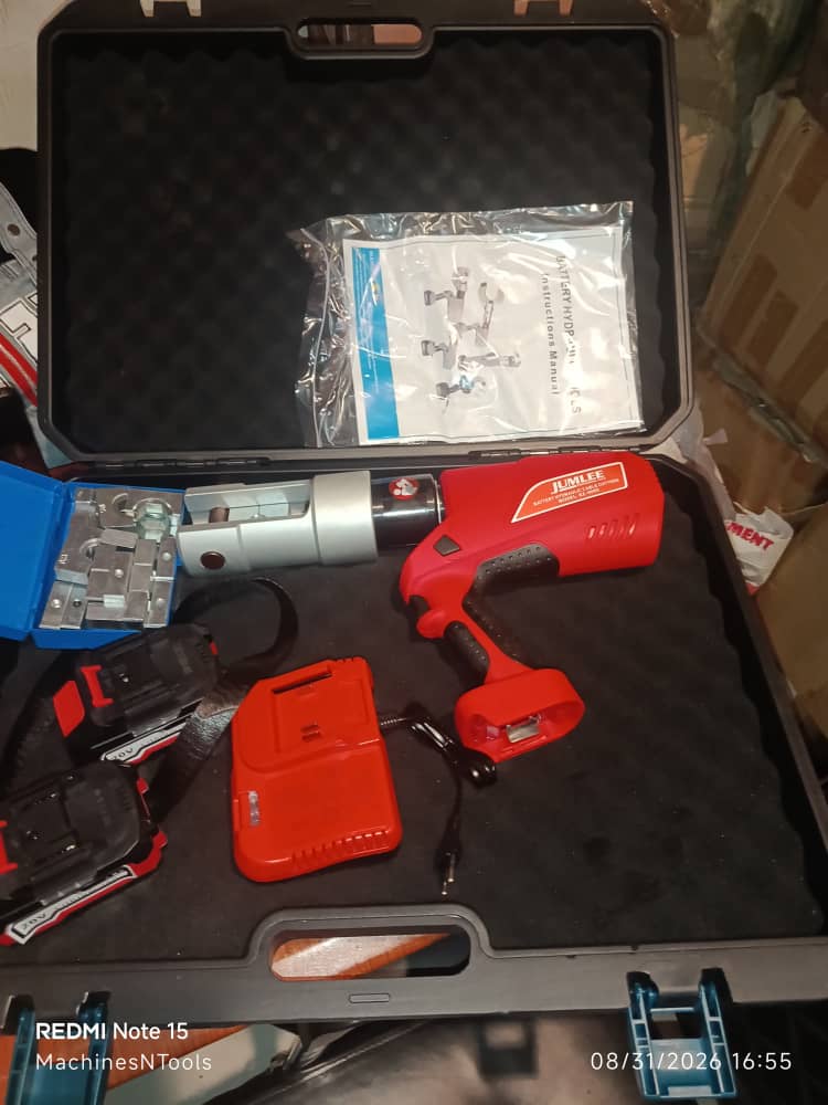 Jumlee EZ-500 Cordless Hydraulic Cable Crimping