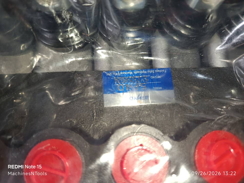 5-Spool Monoblock Hydraulic Directional Control Valve 5P40