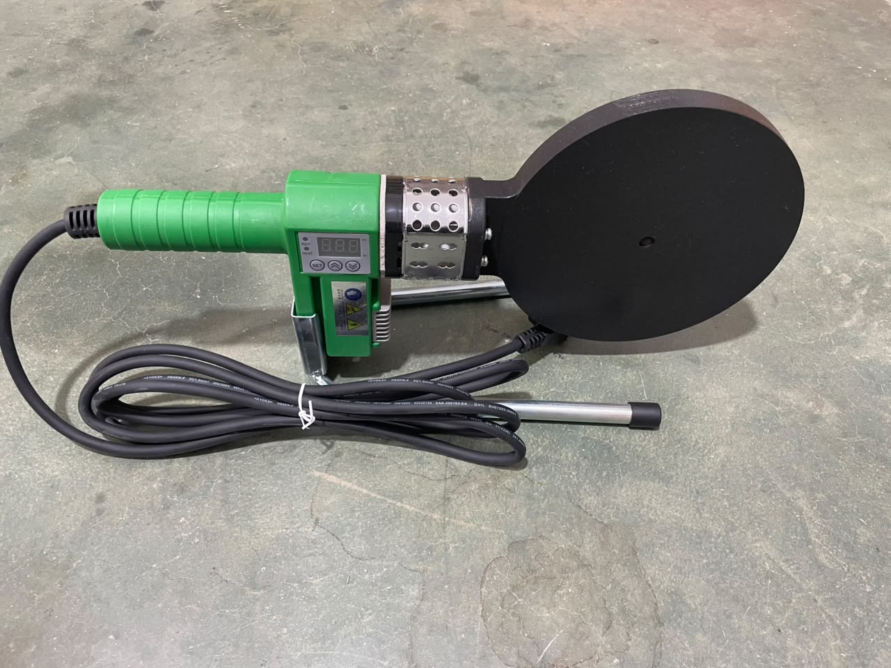 TFL-160R Digital Large-Diameter PPR / HDPE Pipe Heating Plat
