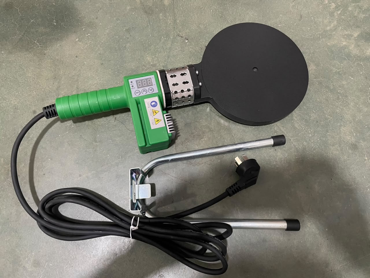TFL-160R Digital Large-Diameter PPR / HDPE Pipe Heating Plat