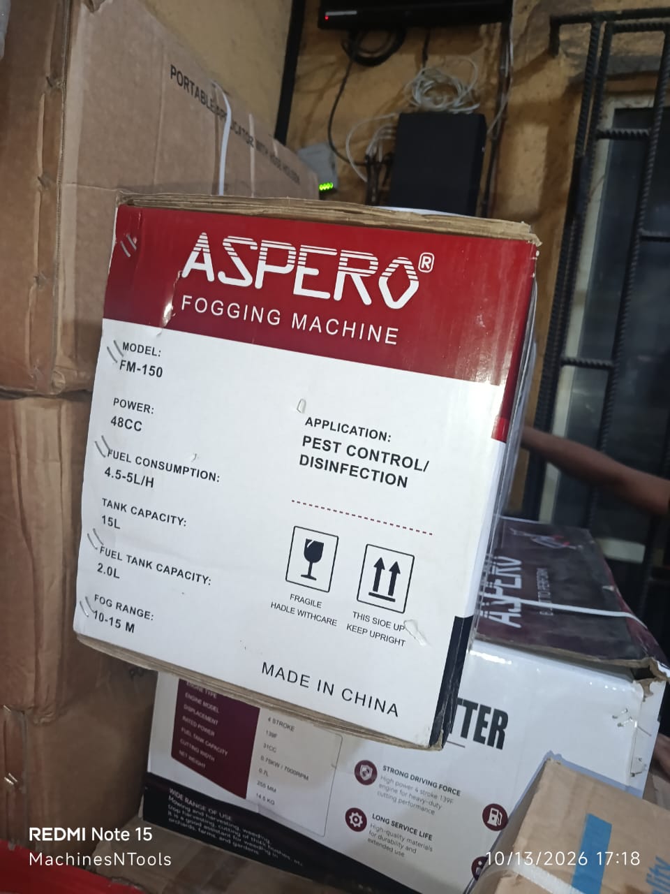 Aspero FM-150 Thermal Fogging Machine