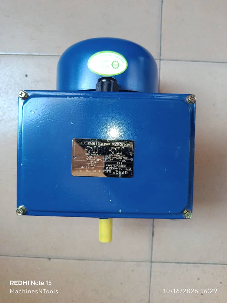 GPHQ YL80M2-2 1.5HP Heavy-Duty AC Induction Electric Motor